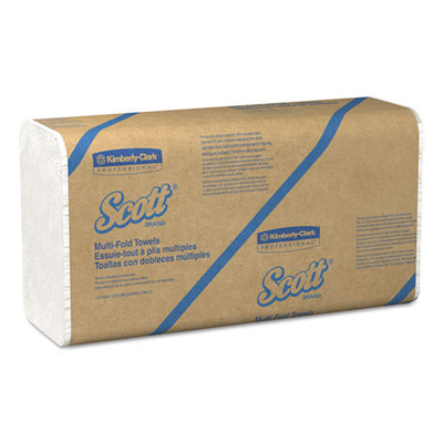 Essential Multi-fold Towels 100% Recycled, 9.2 X 9.4, White, 250/pack, 16 Pack/carton