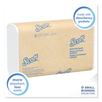 Multi-fold Towels, Absorbency Pockets, 9.2 X 9.4, White, 250 Sheets/pack