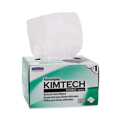 Kimwipes Delicate Task Wipers, 1-ply, 4.4 X 8.4, 280/box, 30 Boxes/carton