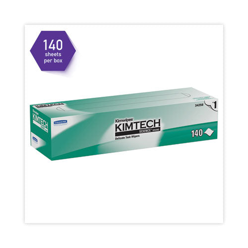 Kimwipes Delicate Task Wipers, 1-ply, 14.7 X 16.6, 144/box, 15 Boxes/carton
