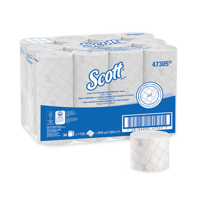 Pro Small Core High Capacity/srb Bath Tissue, Septic Safe, 2-ply, White, 1,100 Sheets/roll, 36 Rolls/carton