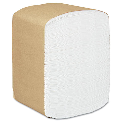 Full-fold Dispenser Napkins, 1-ply, 12 X 17, White, 250/pack, 24 Packs/carton