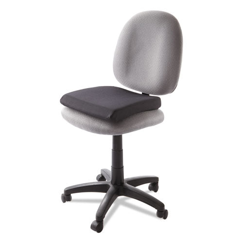 Memory Foam Seat Rest, 13.5 X 14.5 X 2, Black
