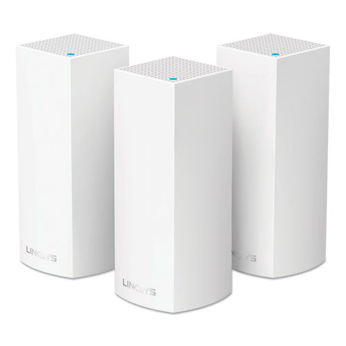 Velop Whole Home Mesh Wi-fi System, 6 Ports, Tri-band 2.4 Ghz/5 Ghz