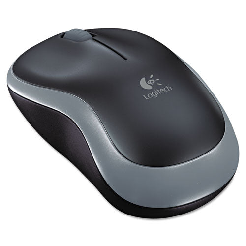 M185 Wireless Mouse, 2.4 Ghz Frequency/30 Ft Wireless Range, Left/right Hand Use, Black