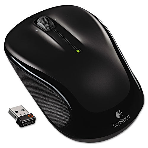 M325 Wireless Mouse, 2.4 Ghz Frequency/30 Ft Wireless Range, Left/right Hand Use, Blue