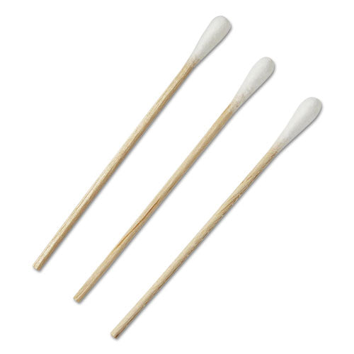 Non-sterile Cotton Tipped Applicators, Wood, 6", 1,000/box