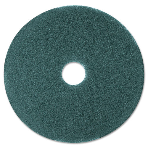 Low-speed High Productivity Floor Pads 5300, 19" Diameter, Blue, 5/carton