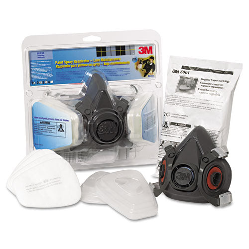 Half Facepiece Paint Spray/pesticide Respirator, Medium