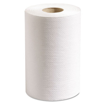 100% Recycled Hardwound Roll Paper Towels, 7.88 X 350 Ft, White, 12 Rolls/carton