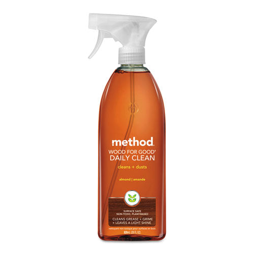 Daily Wood Cleaner, 28 Oz Spray Bottle, 8/carton