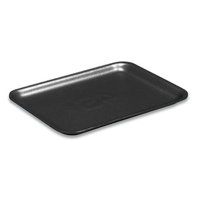 Supermarket Tray, #4pz, 9.25 X 7.25 X 1.38, Black, Foam, 400/carton