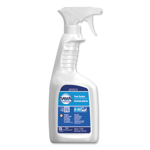 Liquid Ready-to-use Grease Fighting Power Dissolver Spray, 32 Oz Trigger On Spray Bottle, 6/carton