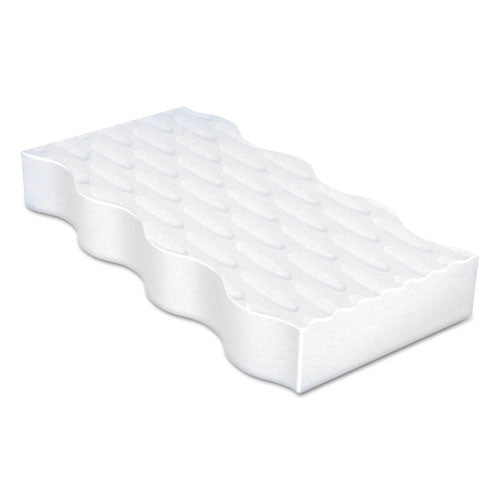 Magic Eraser Extra Durable, 4.6 X 2.4, 0.7" Thick, White, 4/box, 8 Boxes/carton