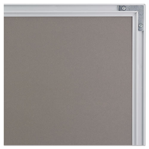 Dry Erase Board, 36 X 24, Melamine White Surface, Silver Aluminum Frame
