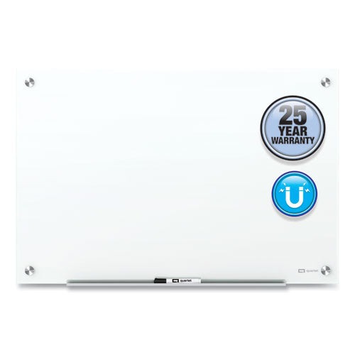 Brilliance Glass Dry-erase Boards, 48 X 48, White Surface