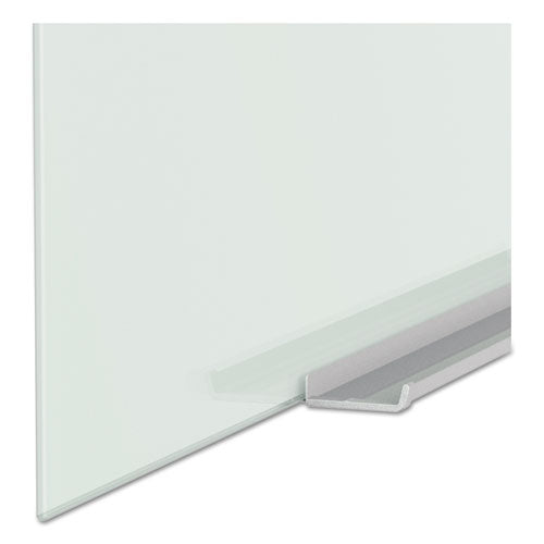 Invisamount Magnetic Glass Marker Board, 39 X 22, White Surface