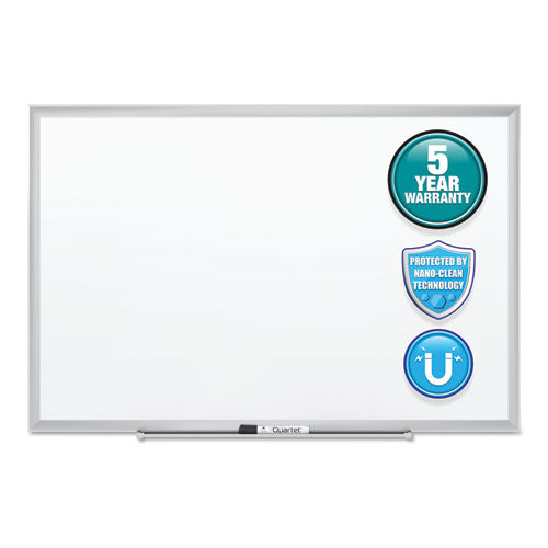 Classic Series Nano-clean Dry Erase Board, 48 X 36, White Surface, Black Aluminum Frame