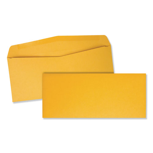 Kraft Envelope, #11, Commercial Flap, Gummed Closure, 4.5 X 10.38, Brown Kraft, 500/box