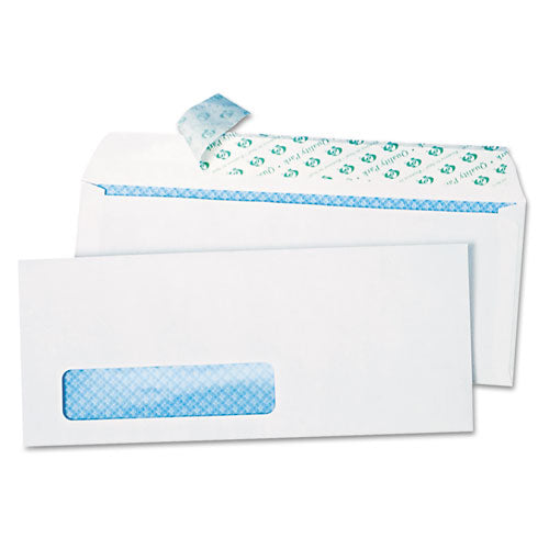 Redi-strip Envelope, #10, Commercial Flap, Redi-strip Heat-resistant Adhesive Closure, 4.13 X 9.5, White, 500/box