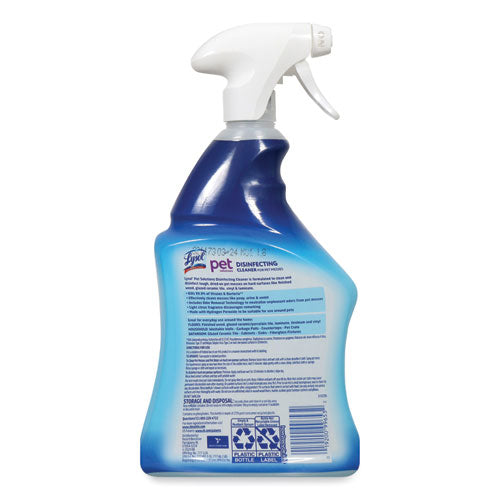 Pet Solutions Disinfecting Cleaner, Citrus Blossom, 32 Oz Trigger Bottle, 9/carton