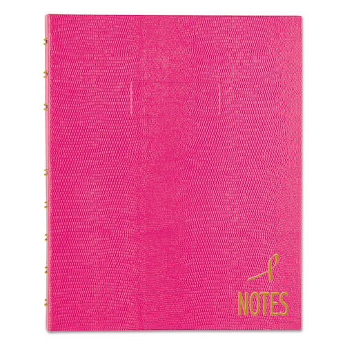 Notepro Notebook, 1 Subject, Medium/college Rule, Black Cover, 11 X 8.5, 150 Sheets