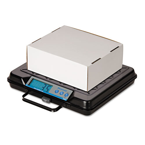 Portable Electronic Utility Bench Scale, 100 Lb Capacity, 12.5 X 10.95 X 2.2 Platform