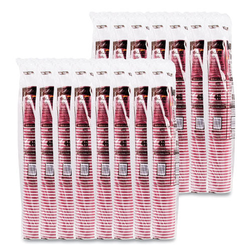Single-sided Poly Paper Hot Cups, 20 Oz, Bistro Design, 600/carton