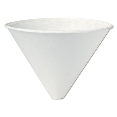 Paper Medical And Dental Funnel Shaped Cups, 6 Oz, 250/bag, 10/carton