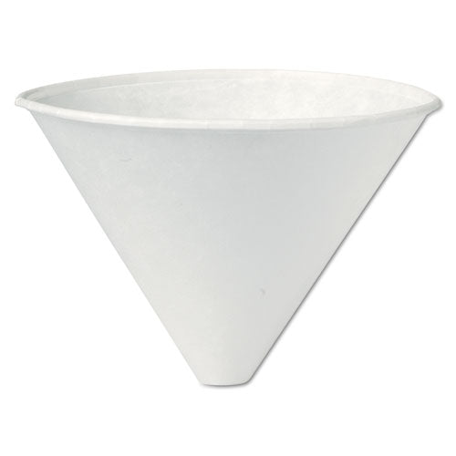 Paper Medical And Dental Funnel Shaped Cups, 6 Oz, 250/bag, 10/carton