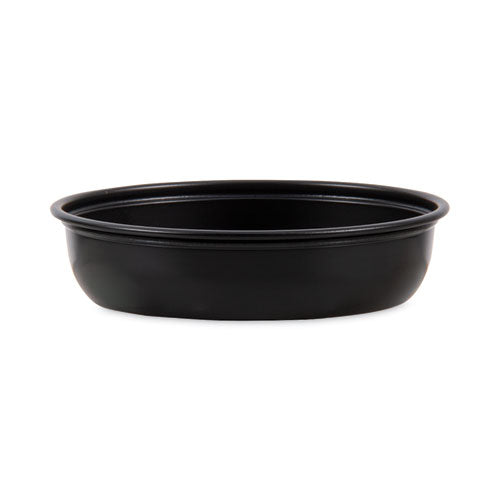 Polystyrene Portion Cups, 2.5 Oz, Black, 250/bag, 10 Bags/carton