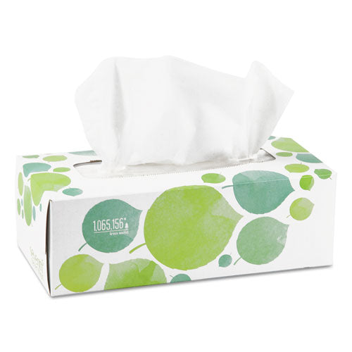 100% Recycled Facial Tissue, 2-ply, White, 85 Sheets/box
