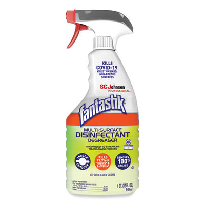 Multi-surface Disinfectant Degreaser, Herbal, 32 Oz Spray Bottle, 8/carton