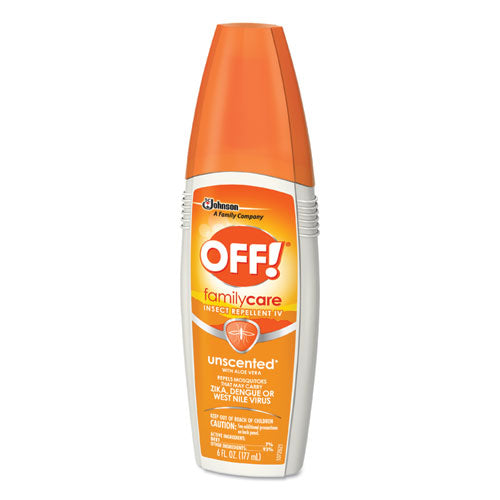 Familycare Unscented Spray Insect Repellent, 6 Oz Spray Bottle, 12/carton