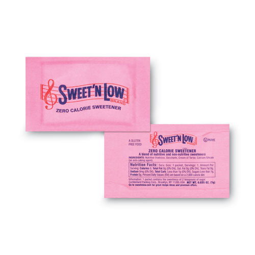 Zero Calorie Sweetener, 1 G Packet, 400 Packet/box, 4 Box/carton