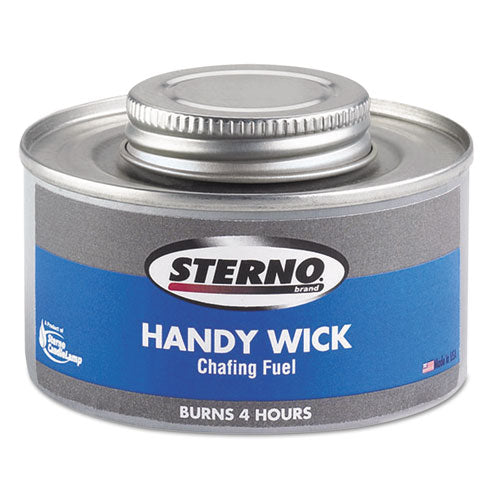 Handy Wick Chafing Fuel, Methanol, 6 Hour Burn, 7.11 Oz Can, 24/carton