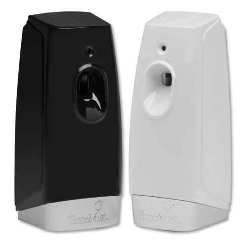 Settings Metered Air Freshener Dispenser, 3.4" X 3.4" X 8.25", Black