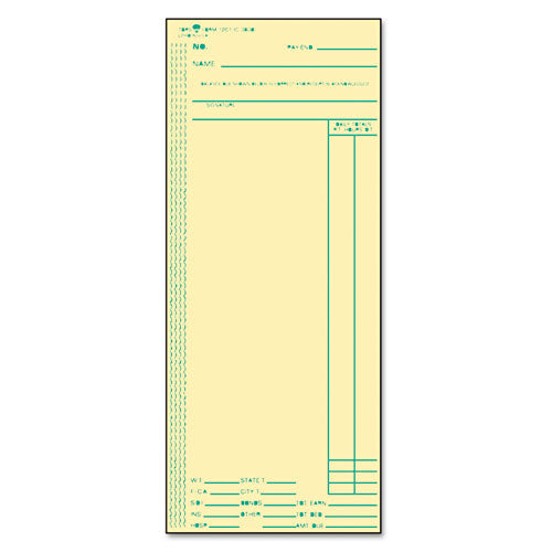 Time Clock Cards, Replacement For M-33, One Side, 3.5 X 9, 500/box