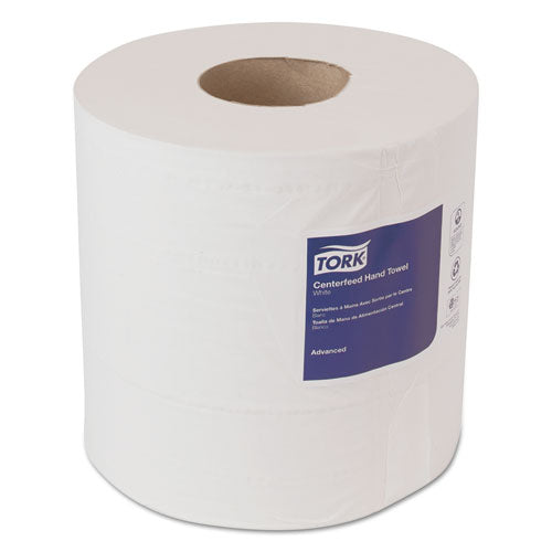 Advanced Centerfeed Hand Towel, 2-ply, 9 X 11.8, White, 600/roll, 6/carton