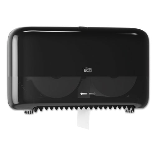 Elevation Coreless High Capacity Bath Tissue Dispenser, 14.17 X 5.08 X 8.23, Black
