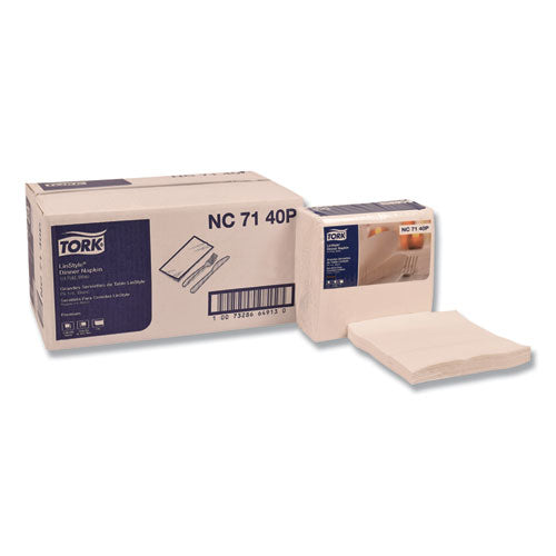 Advanced Dinner Napkins, 2-ply, 15" X 17", 1/8 Fold, White, 100/pk, 28 Pk/ct