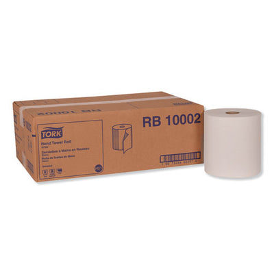Hardwound Roll Towel, 7.88" X 1,000 Ft, White, 6 Rolls/carton