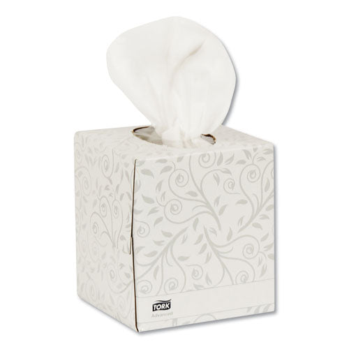 Advanced Facial Tissue, 2-ply, White, Flat Box, 100 Sheets/box, 30 Boxes/carton