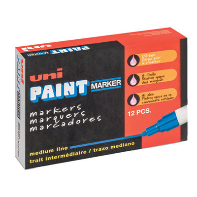 Permanent Marker, Medium Bullet Tip, Blue