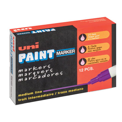 Permanent Marker, Medium Bullet Tip, Violet