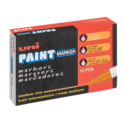 Permanent Marker, Medium Bullet Tip, Orange