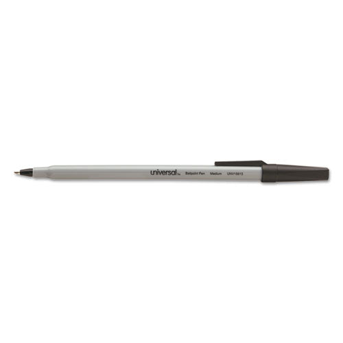 Ballpoint Pen Value Pack, Stick, Medium 1 Mm, Blue Ink, Gray Barrel, 60/pack