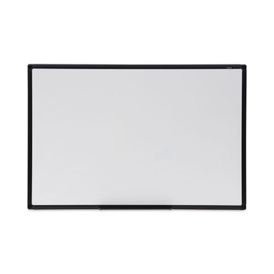 Design Series Deluxe Dry Erase Board, 36 X 24, White Surface, Black Anodized Aluminum Frame