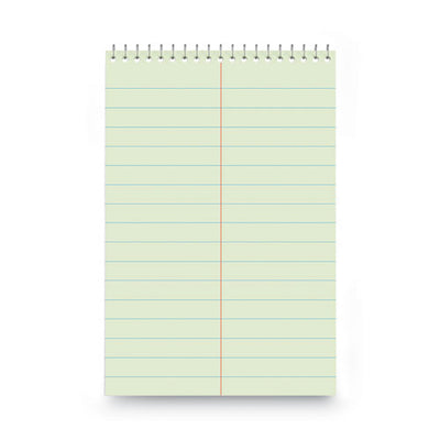 Steno Pads, Pitman Rule, Red Cover, 60 Green-tint 6 X 9 Sheets