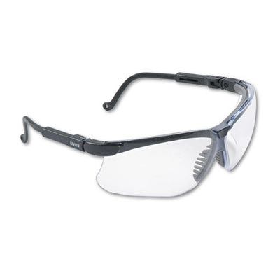 Genesis Safety Glasses, Black Frame